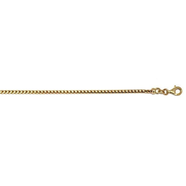 18k Gold Solid Franco Chain, SOLD OUT