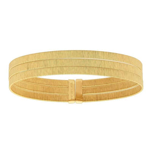 Textured 18k Gold Cuff Bracelet, SOLD