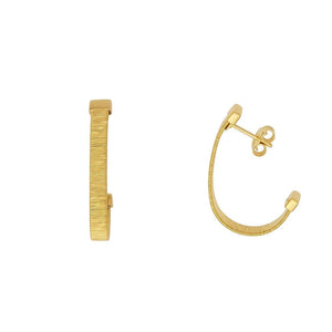 Textured Gold Hoop Earrings, SALE, SOLD