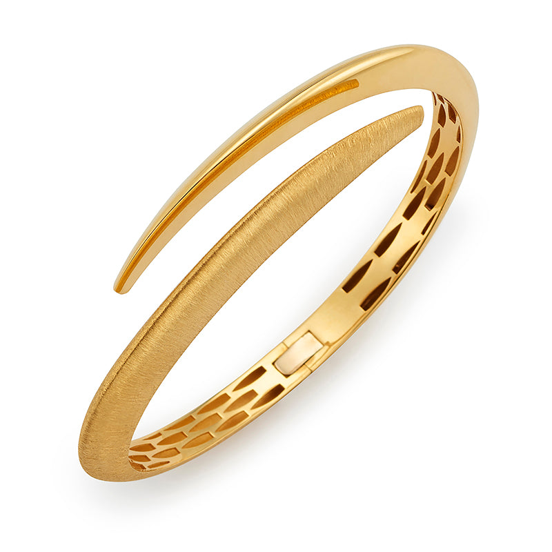 18K Gold Bangle Bracelet, SOLD