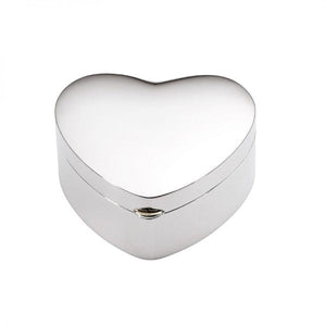 Sterling Silver Heart Shaped Jewel Box, SOLD