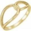 Gold Interlocking Ring, SOLD
