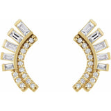 Diamond Earrings, SOLD