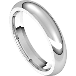 White Gold Wedding Band