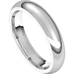 White Gold Wedding Band, SOLD