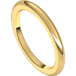 14k Comfort Fit Wedding Band