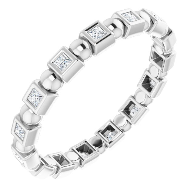 Platinum Diamond Eternity Ring, SOLD