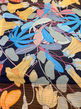 Pre-Owned  Silk Chiffon Hermes Scarf, SOLD