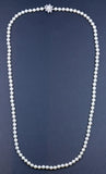 Vintage Cultured Akoya Pearl Necklace, SOLD