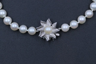 Vintage Cultured Akoya Pearl Necklace, SOLD