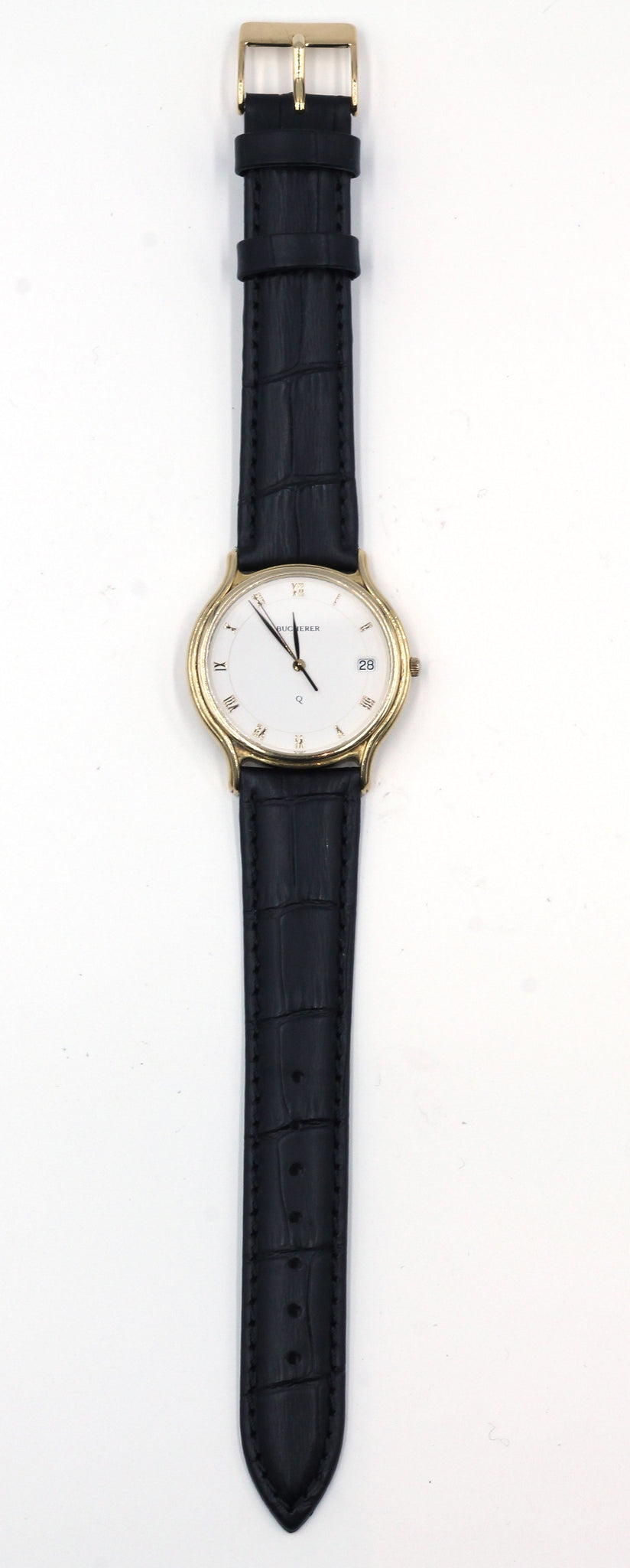 Vintage 18K Gold Bucherer Watch, SOLD