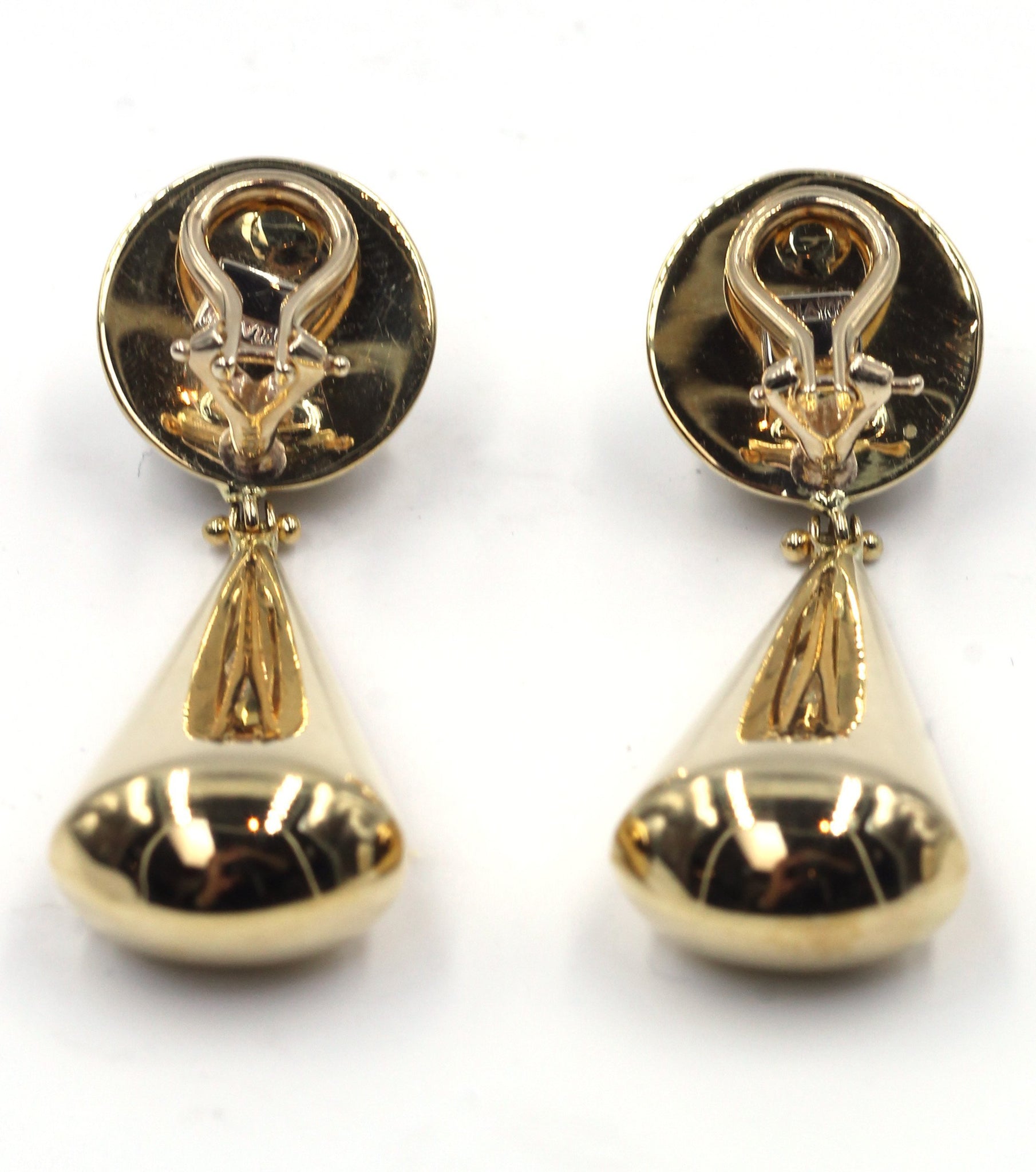 Vintage 14k Gold Earrings, SUPER SALE, SOLD – Deleuse Fine Jewelry
