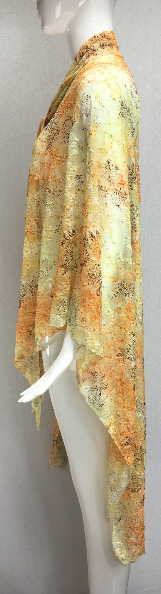 Janet Deleuse Designer Lace Wrap, SOLD