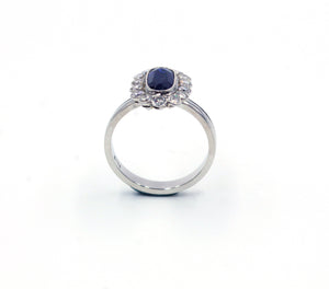 Vintage Sapphire and Diamond Ring, SALE, SOLD
