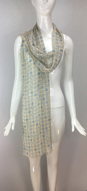 Janet Deleuse Silk Chiffon Scarf, Sold Out