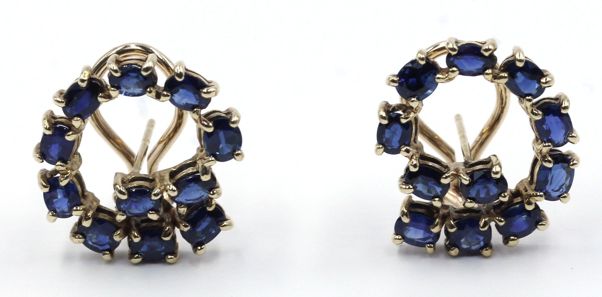 Vintage Sapphire Earrings, SOLD