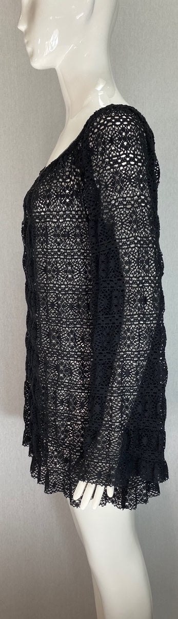 Janet Deleuse Lace Top /  Mini-Dress, SOLD