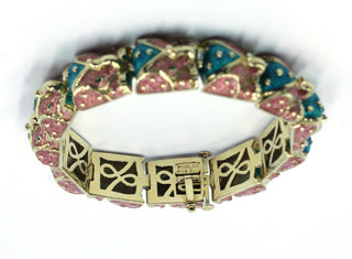 Vintage Hidalgo Enameled Bracelet, SOLD