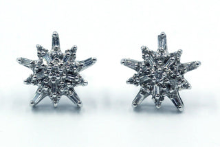 Vintage Diamond Earrings, SOLD