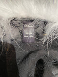 Janet Deleuse Designer Silk and Feather Wrap, SOLD