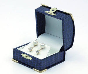 Vintage Diamond and Pearl Earrings, SOLD