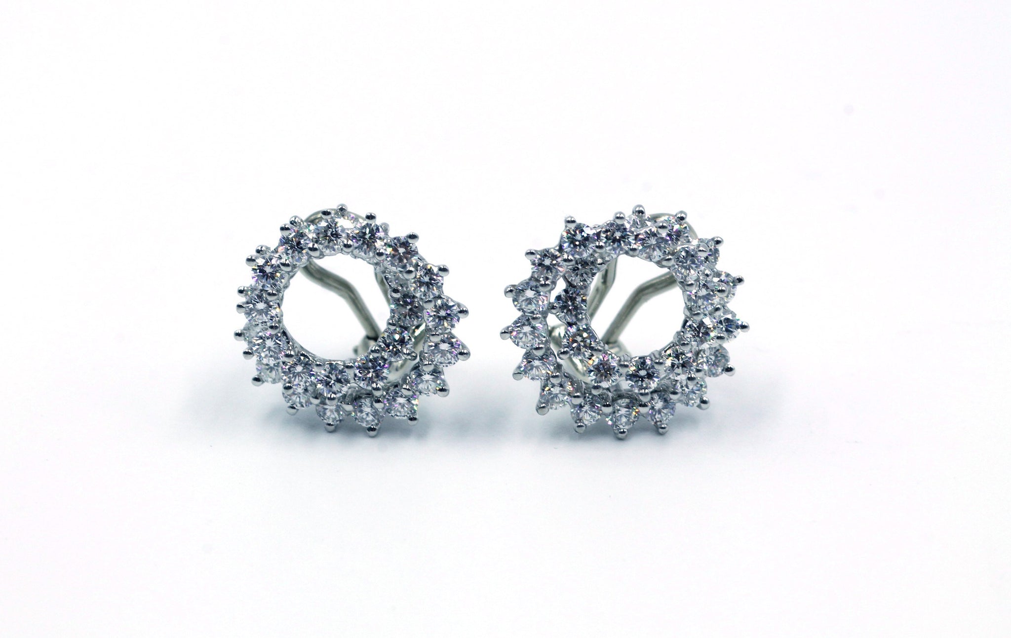 Vintage Tiffany Diamond Earrings, SOLD