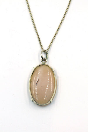 Vintage Opal Pendant on New Chain, SALE, SOLD