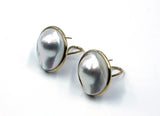 Vintage Mabe Pearl Earrings,  SALE, SOLD
