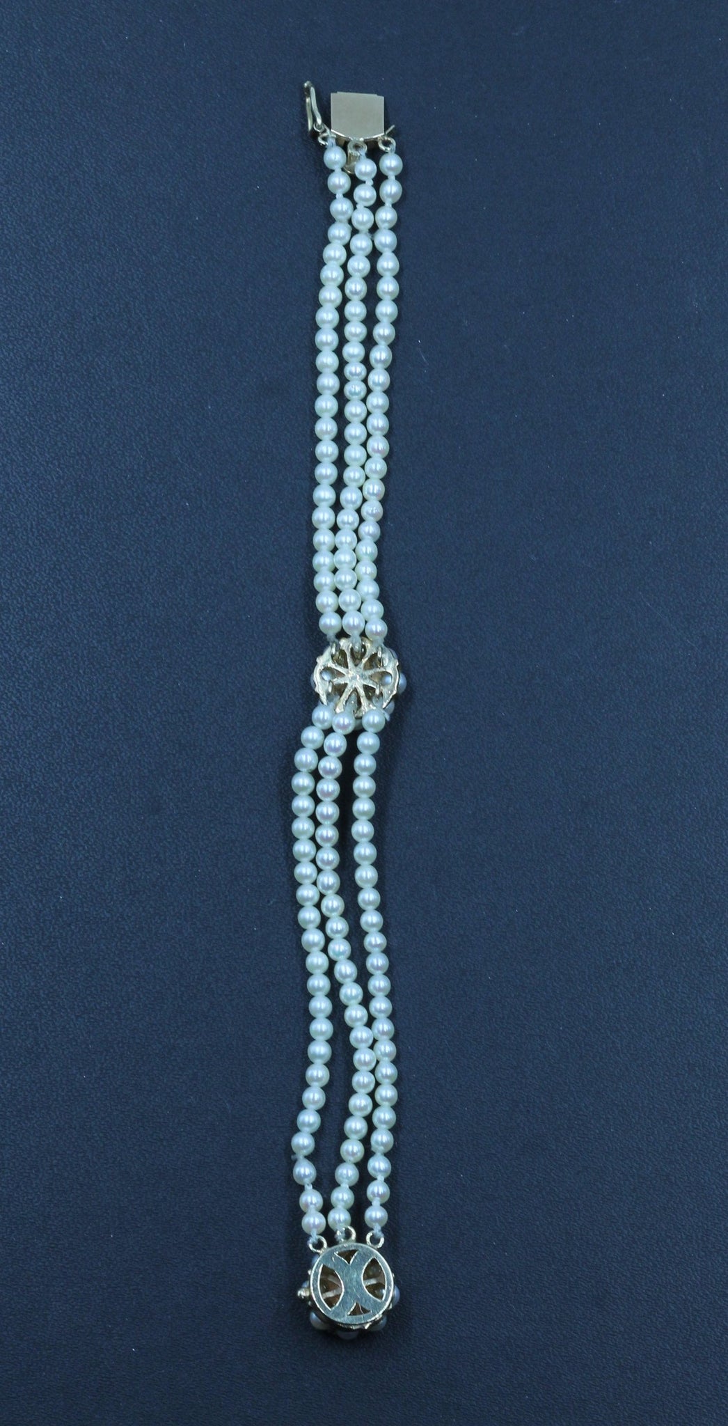 Vintage Pearl and Peridot Bracelet, SOLD