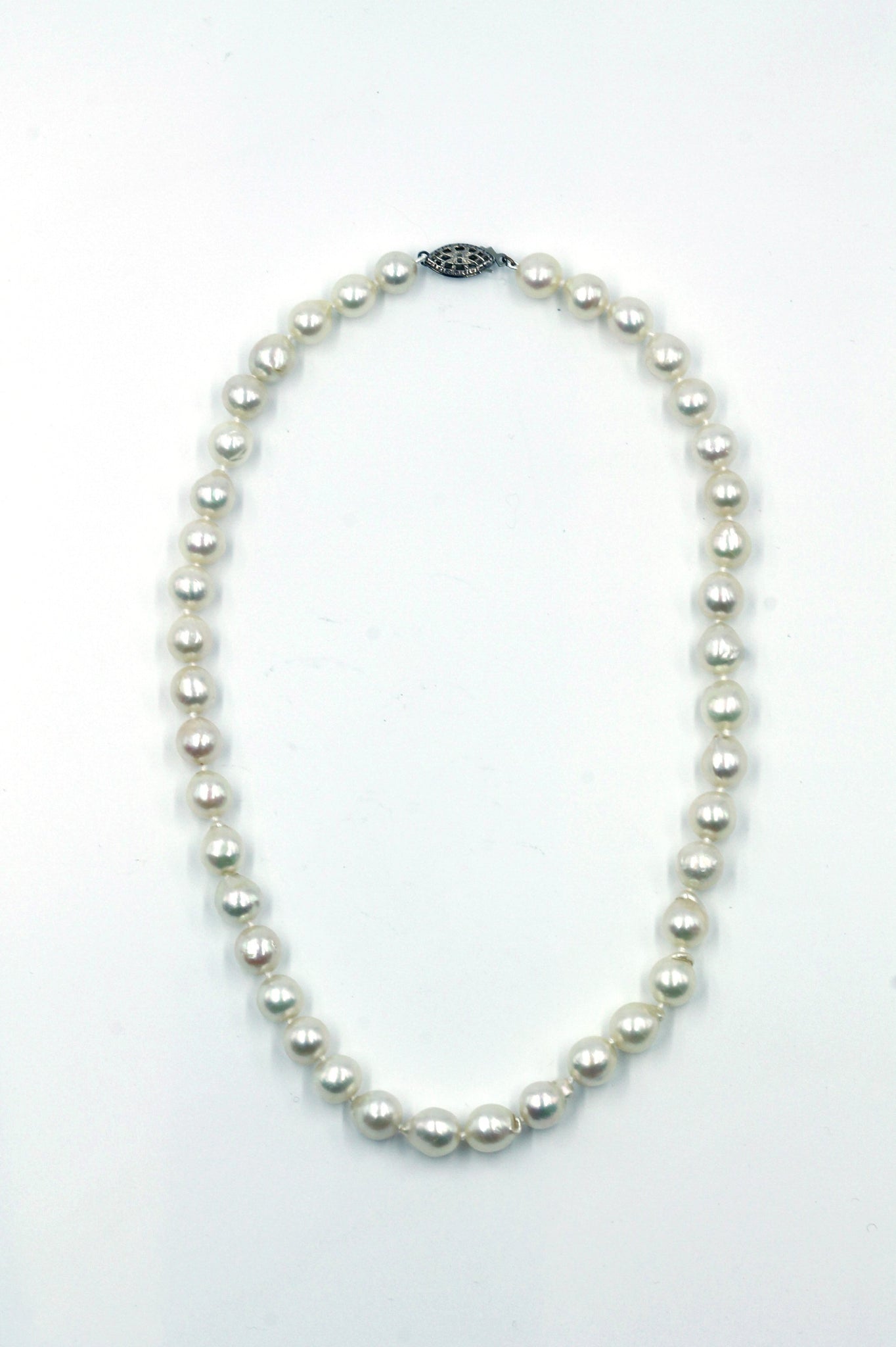 Vintage Cultured Pearl Necklace, SOLD