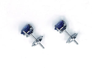 Deleuse Sapphire Earrings, SOLD