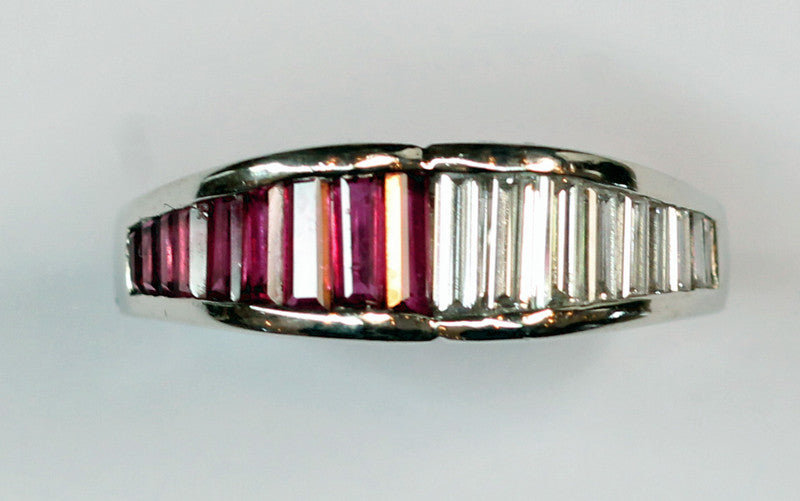 Diamond and Ruby Ring, SOLD