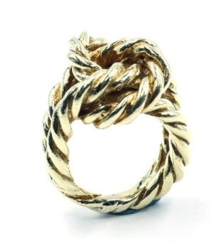 Vintage Gold Knot Ring, SOLD