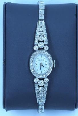 Vintage Diamond Watch, SOLD