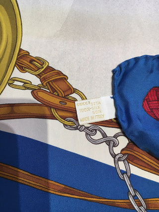 Vintage Gucci Silk Scarf, SALE, SOLD