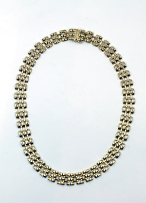 Pre-Owned 18k Gold Link Necklace, SOLD