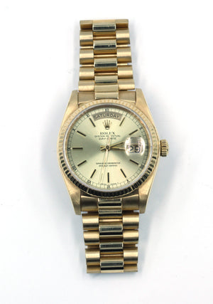 Vintage 18K Rolex President Watch, SOLD