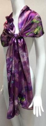 Deleuse Silk Scarf, SOLD