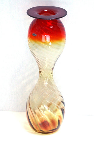 Vintage Blenko Glass Vase, SOLD