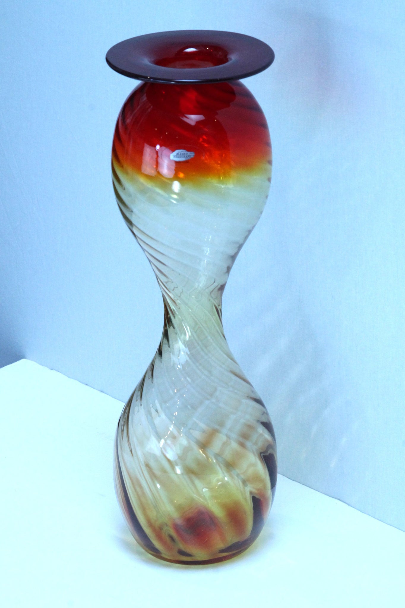 Vintage Blenko Glass Vase, SOLD