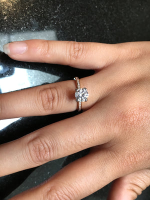 Janet Deleuse Designer Diamond Engagement Ring, SALE, SOLD