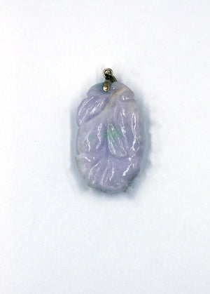 Lavender Jade Pendant, SOLD