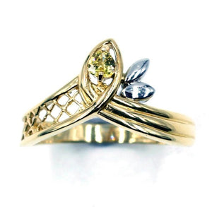 Vintage Yellow Sapphire Ring, SOLD