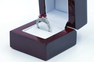 Janet Deleuse Designer Ruby Ring, SALE, SOLD