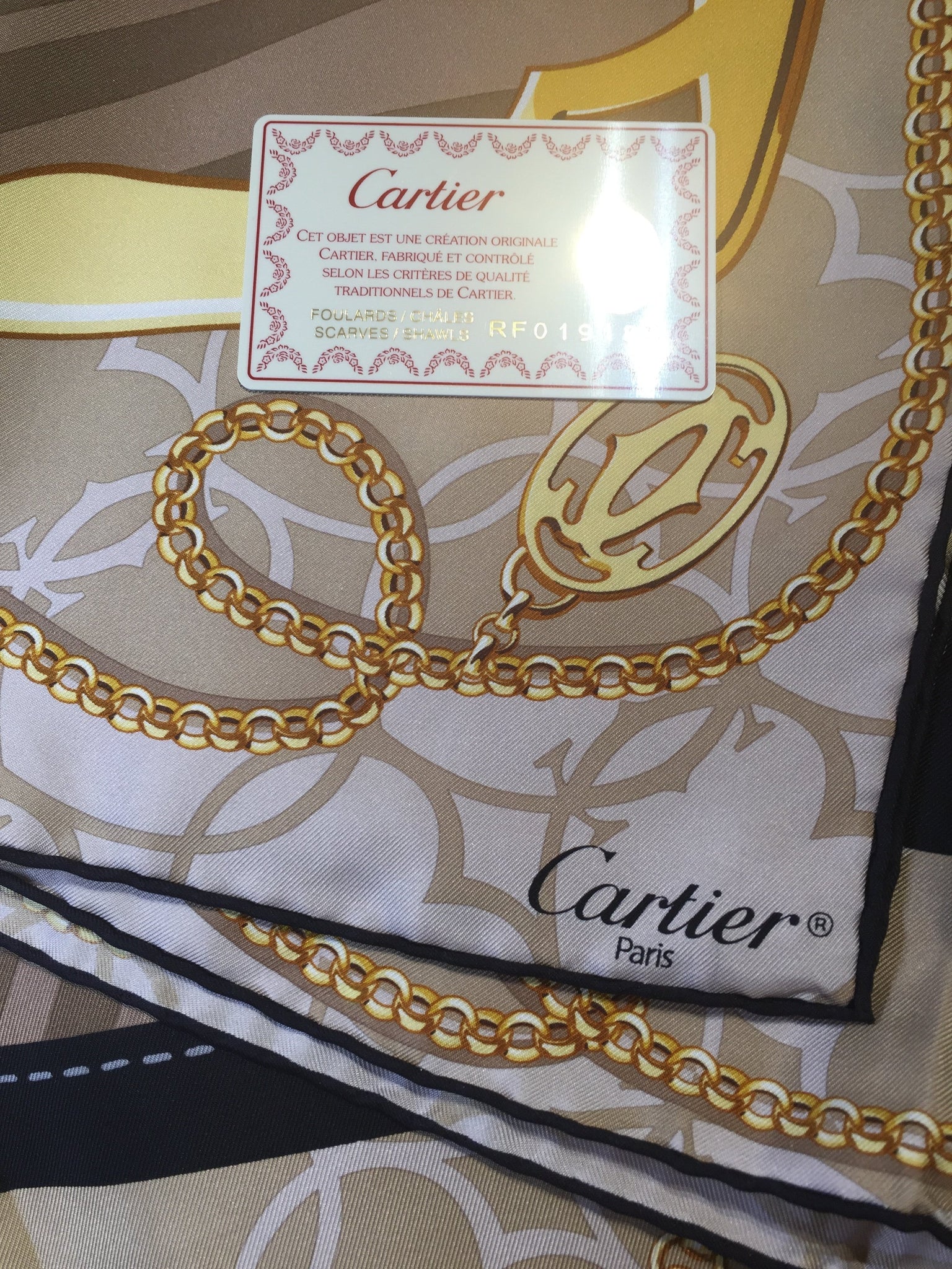 Vintage Cartier Scarf