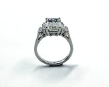 Vintage Emerald Cut Diamond Ring, SOLD
