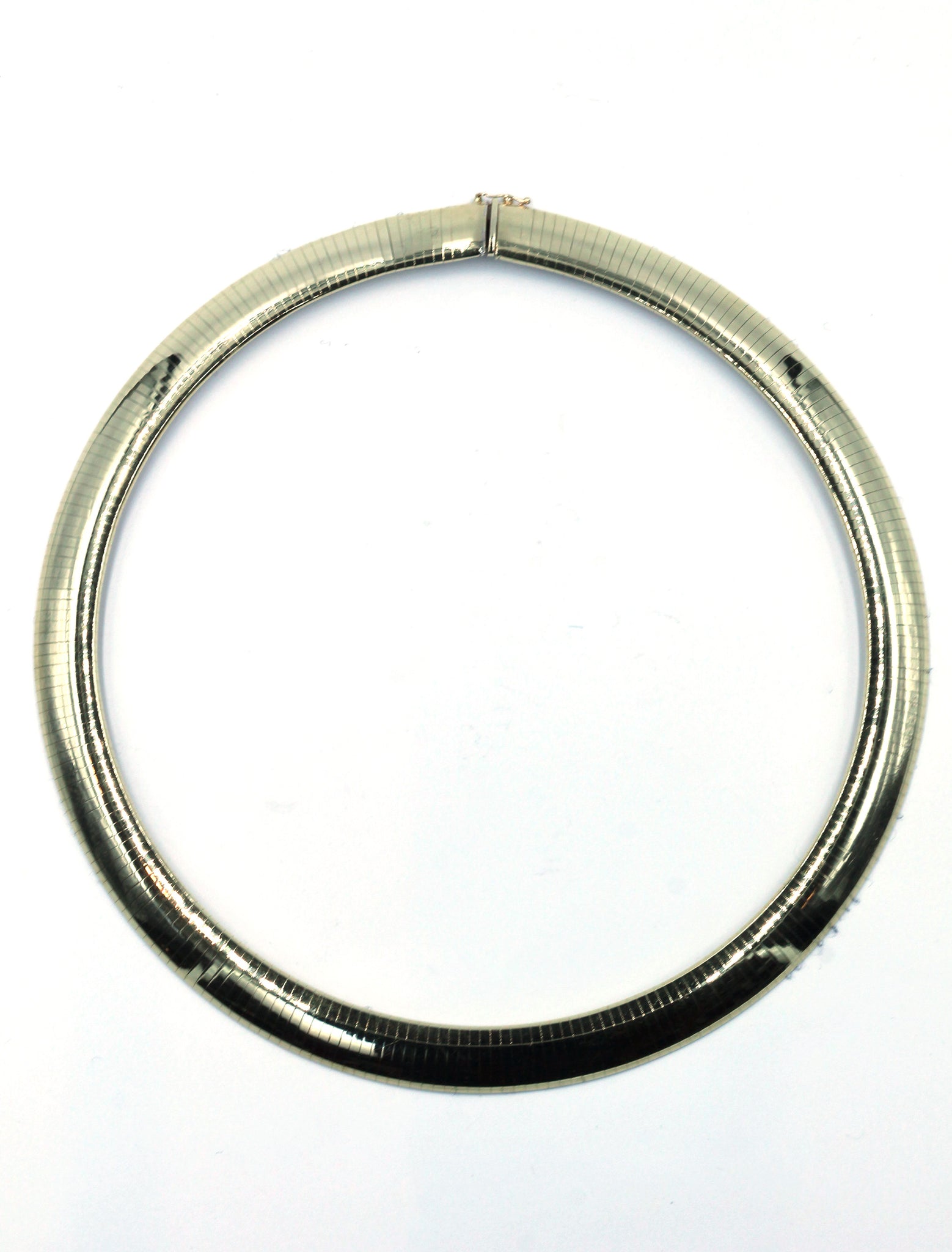 Pre-owned Wide Omega Necklace, SOLD
