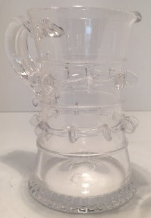 Vintage Hand-blown Glass Creamer