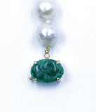 Deleuse Baroque Pearl and Jade Bracelet, SOLD