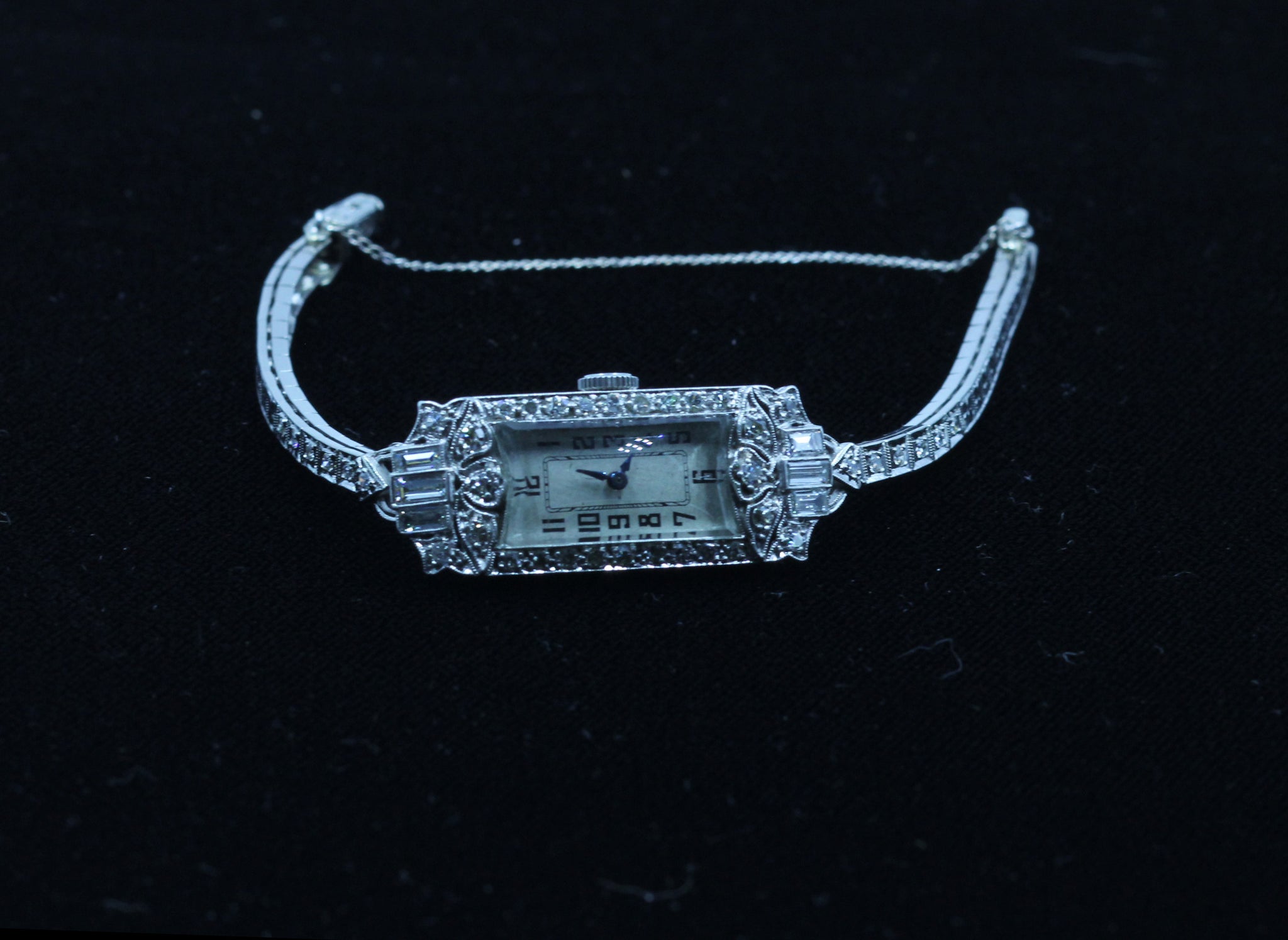 Vintage Deco Diamond Watch, SOLD